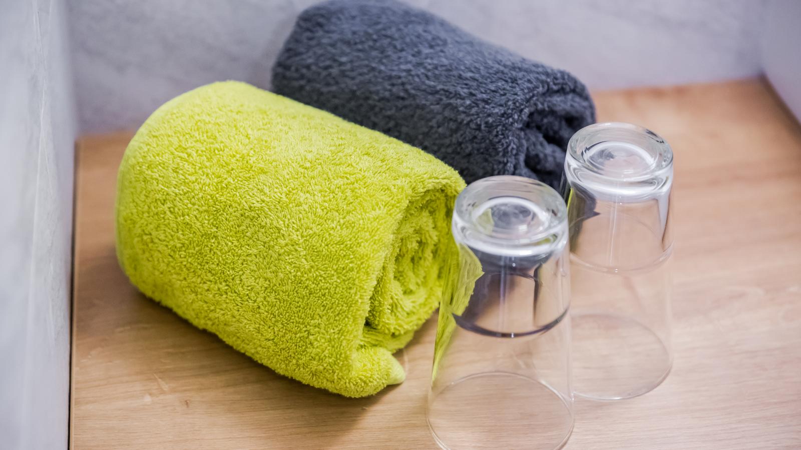 Sauberkeit und Details im Bad der Ferienwohnungen